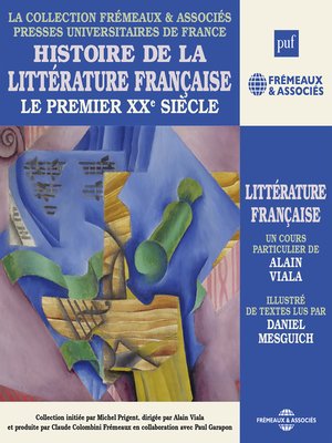 cover image of Histoire de la littérature française (Volume 7)--Le premier XXe siècle